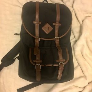 Black (Hershel supply co style) bookbag